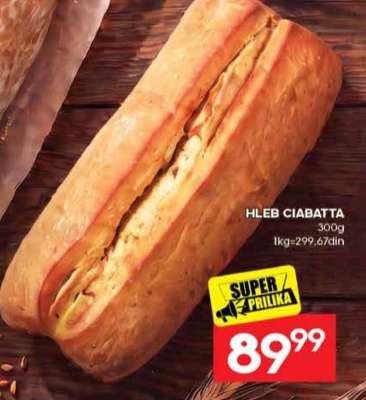 HLEB CIABATTA