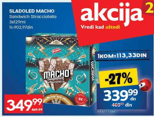 Sladoled Macho