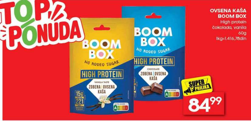 Ovsena kaša Boom Box