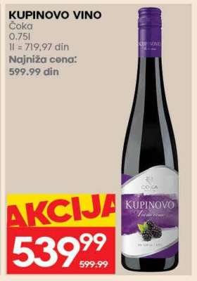 KUPINOVO VINO