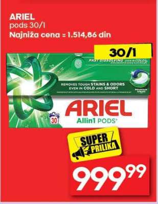ARIEL pods 30/1