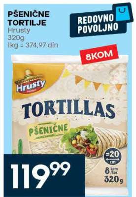 PŠENIČNE TORTILJE