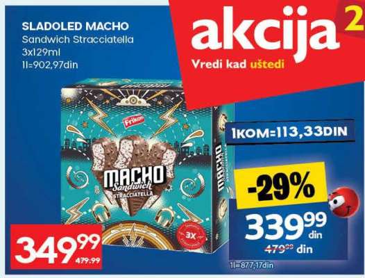 Sladoled Macho