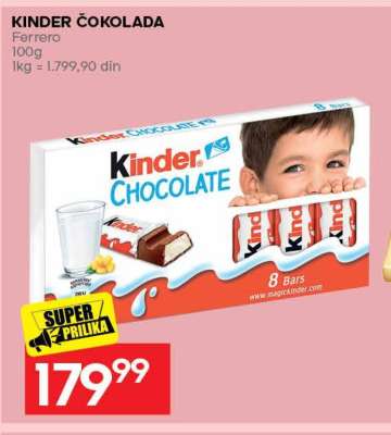 Kinder Čokolada