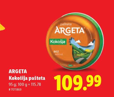 ARGETA Kokošija pašteta