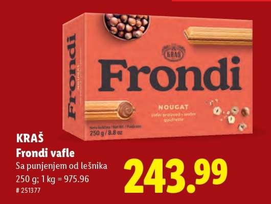 Kraš Frondi vafle