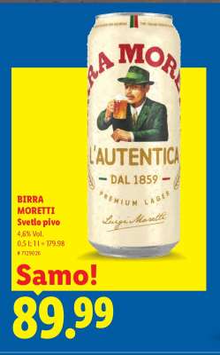 birra moretti