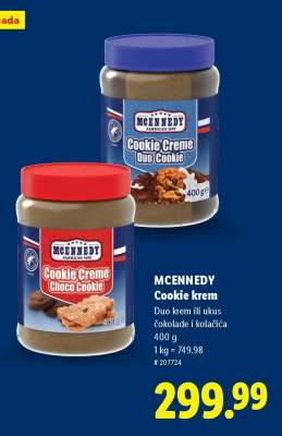 Mcennedy Cookie krem