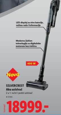 SILVERCREST Aku usisivač