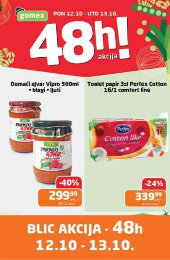 Gomex katalog - 12.10.2026 - 13.10.2026.