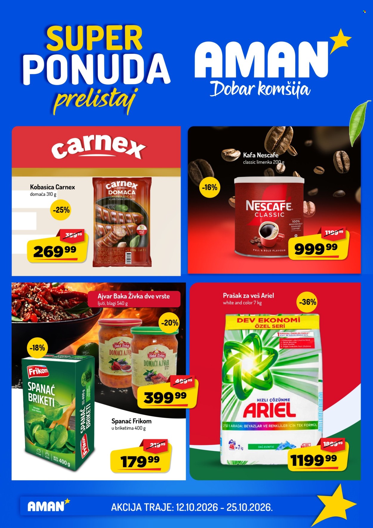 Aman katalog - 12.10.2026 - 25.10.2026. Stranica 1