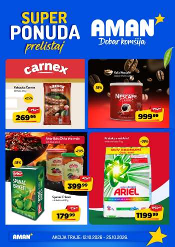 Aman katalog - 12.10.2026 - 25.10.2026.