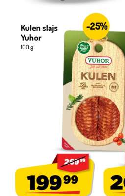 Kulen slajs Yuhor