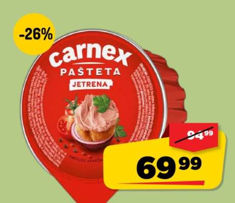 Carnex Pašteta jetrena