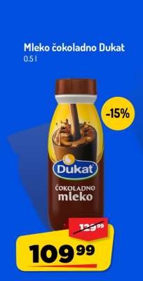 Mleko čokoladno Dukat
