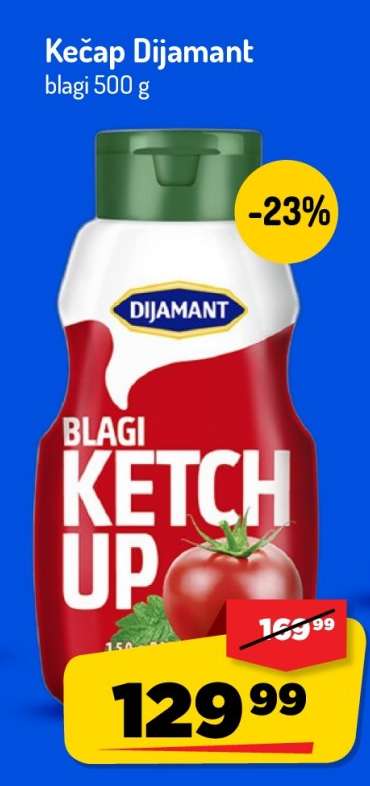 Kečap Dijamant blagi 500 g