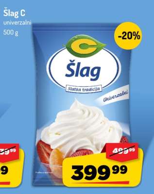 Šlag C univerzalni 500 g