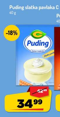 Puding slatka pavlaka C