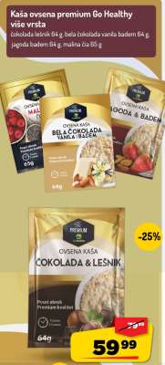 Kaša ovsena premium Go Healthy