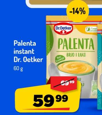 Palenta instant Dr. Oetker