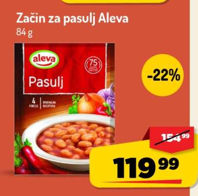 Začin za pasulj Aleva