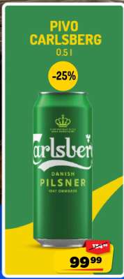 Pivo Carlsberg 0.5 l