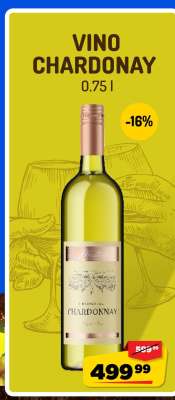VINO CHARDONNAY 0.75 l