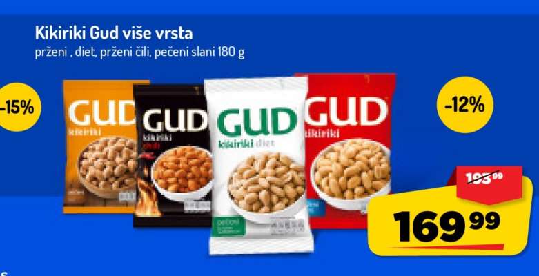 Kikiriki Gud više vrsta