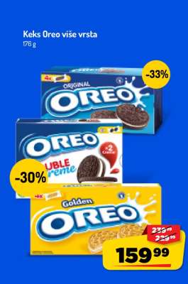 Keks Oreo više vrsta