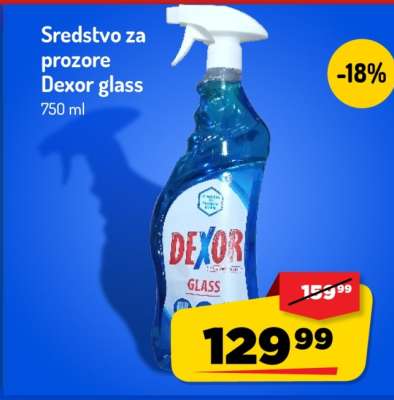 Sredstvo za prozore Dexor glass