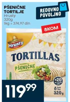 PŠENIČNE TORTILJE