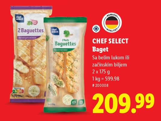 Chef Select baget
