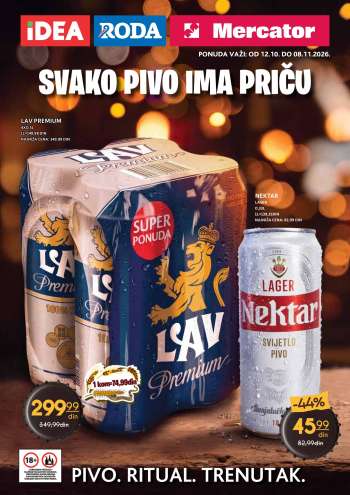 Mercator Centar katalog - 12.10.2026 - 08.11.2026.