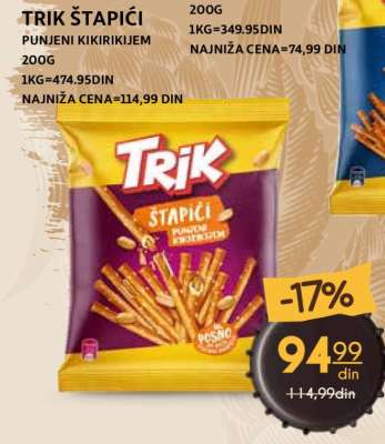 TRIK ŠTAPIĆI