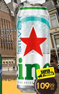 HEINEKEN silver