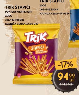 TRIK ŠTAPIĆI