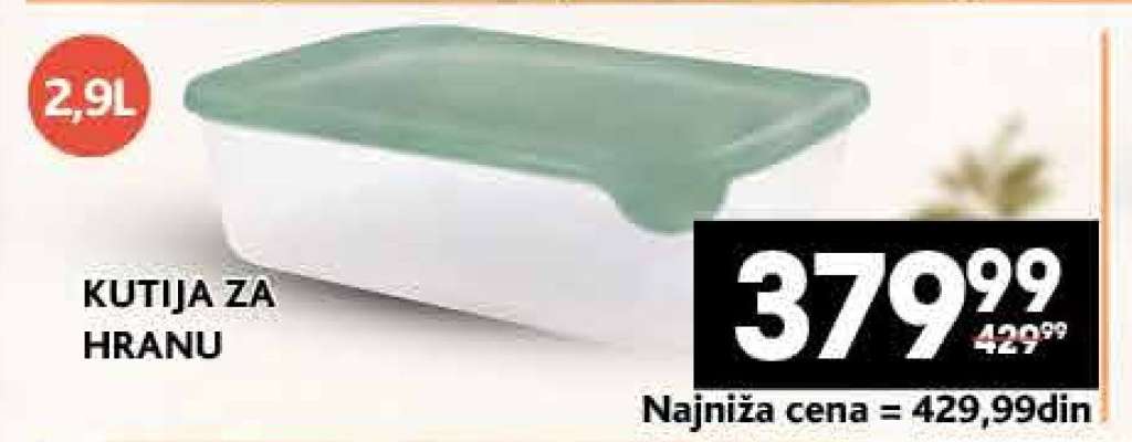 KUTIJA ZA HRANU
