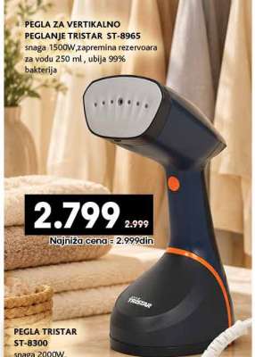 PEGLA ZA VERTIKALNO PEGLANJE TRISTAR ST-8965