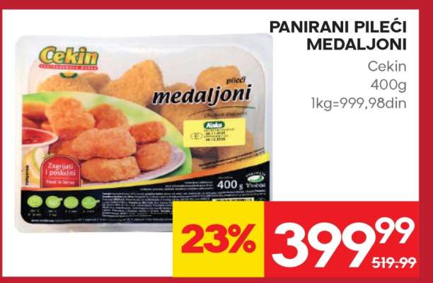 PANIRANI PILEĆI MEDALJONI
