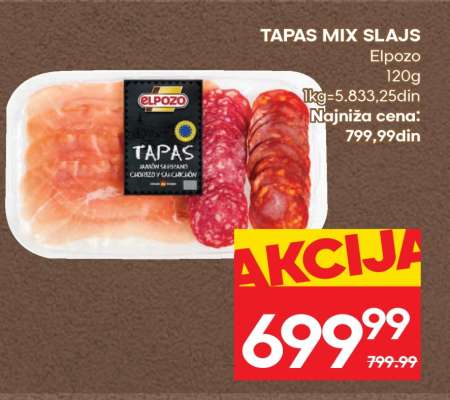 TAPAS MIX SLAJS