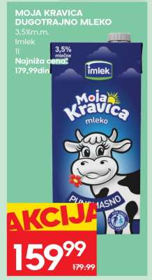 MOJA KRAVICA DUGOTRAJNO MLEKO