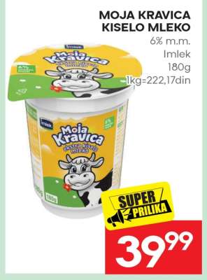 MOJA KRAVICA KISELO MLEKO