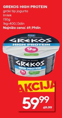 GREKOS HIGH PROTEIN