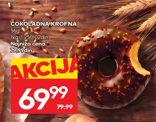 ČOKOLADNA KROFNA
