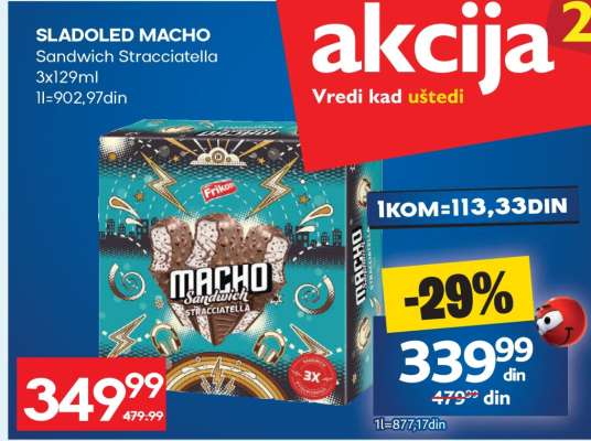 Sladoled Macho