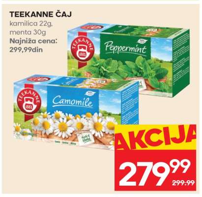 TEEKANNE ČAJ