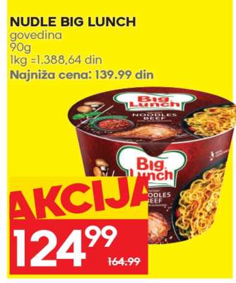 NUDLE BIG LUNCH