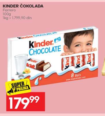 Kinder Čokolada