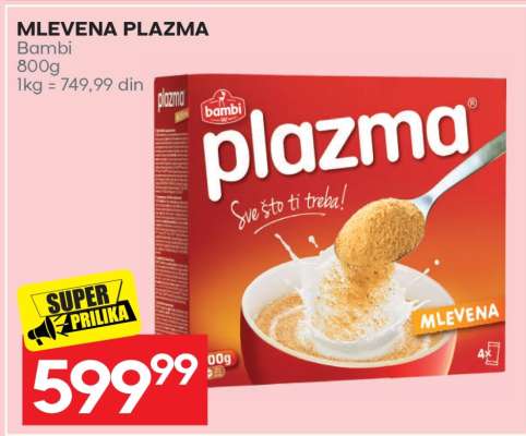MLEVENA PLAZMA