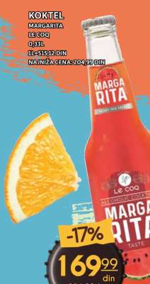 KOKTEL MARGARITA LE COQ